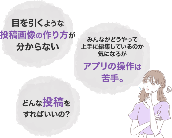 ３つの苦手意識